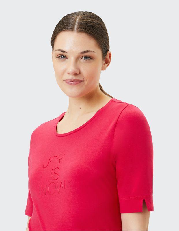 Joy Sportswear T-Shirt MAXI T-Shirt mit grafischem 3D-Schriftdruck Großer Ausverkauf