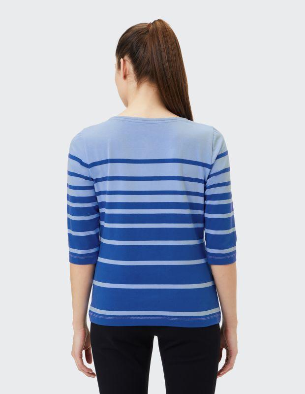Joy Sportswear 3/4-Arm-Shirt LISA Shirt mit zweifarbigem Ringeldesign Begrenztes Angebot