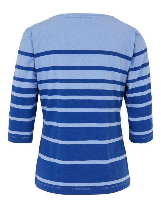 Joy Sportswear 3/4-Arm-Shirt LISA Shirt mit zweifarbigem Ringeldesign Begrenztes Angebot