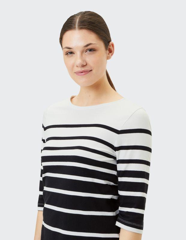 Joy Sportswear 3/4-Arm-Shirt LISA Shirt mit zweifarbigem Ringeldesign Preisnachlass
