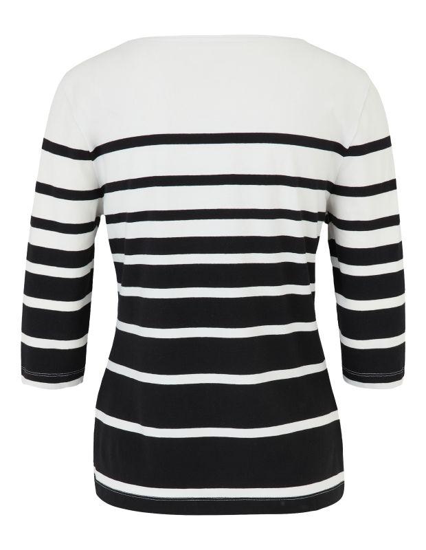 Joy Sportswear 3/4-Arm-Shirt LISA Shirt mit zweifarbigem Ringeldesign Preisnachlass