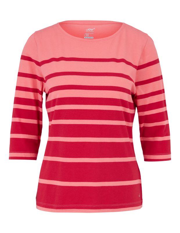 Joy Sportswear 3/4-Arm-Shirt LISA Shirt mit zweifarbigem Ringeldesign Weihnachtsangebot