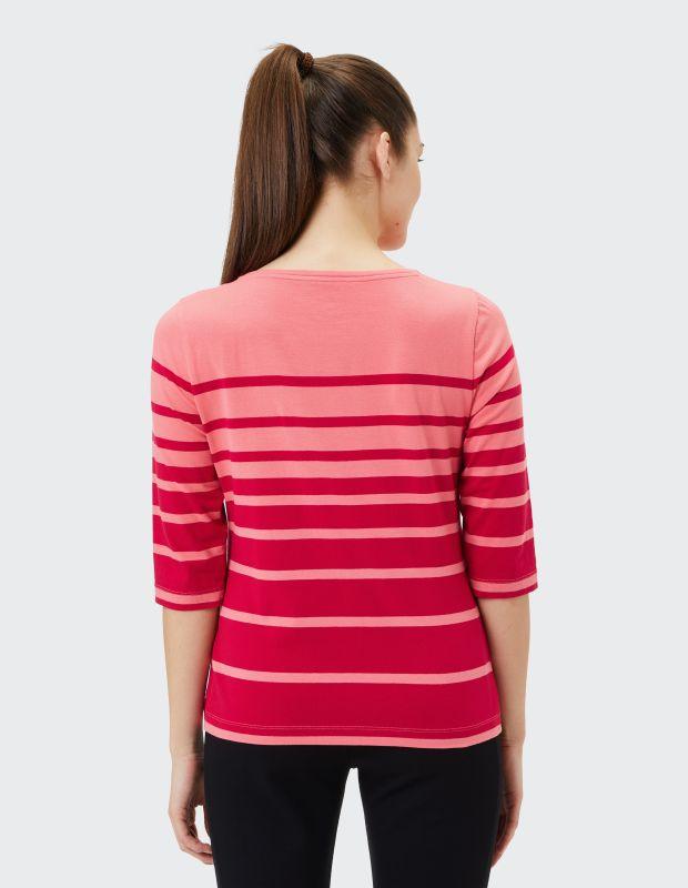 Joy Sportswear 3/4-Arm-Shirt LISA Shirt mit zweifarbigem Ringeldesign Weihnachtsangebot