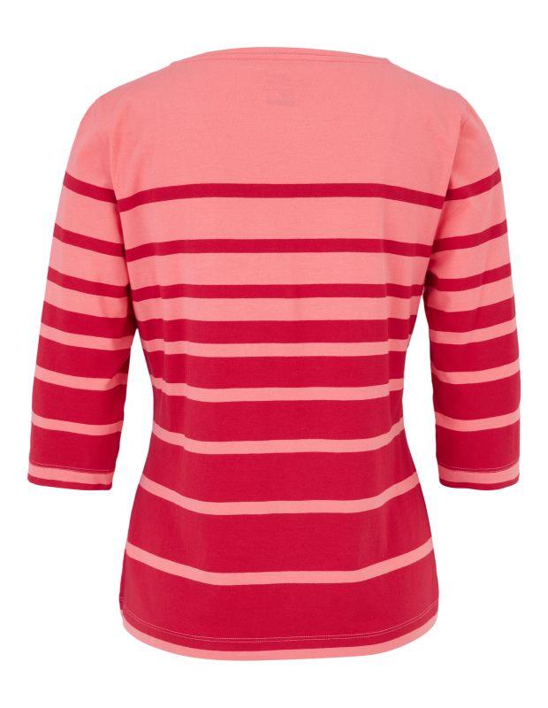 Joy Sportswear 3/4-Arm-Shirt LISA Shirt mit zweifarbigem Ringeldesign Weihnachtsangebot