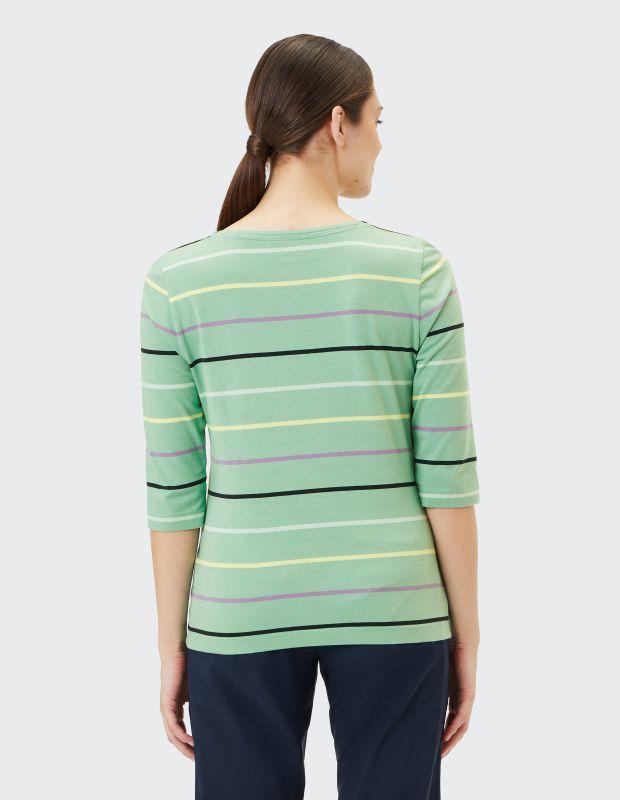 Joy Sportswear 3/4-Arm-Shirt VIOLETTA Buntes Ringelshirt Räumungsverkauf