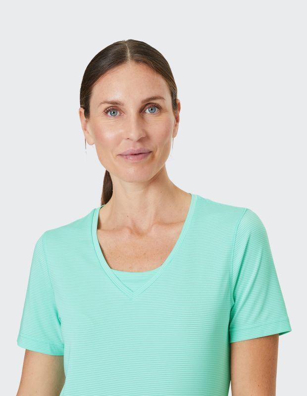 Joy Sportswear T-Shirt GESA Sportliches T-Shirt mit Streifendessin Speichern exportieren