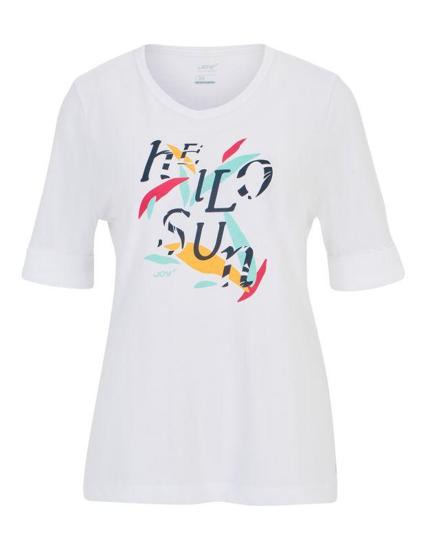 Joy Sportswear T-Shirt MARA T-Shirt mit grafischem Schriftdruck Günstig kaufen