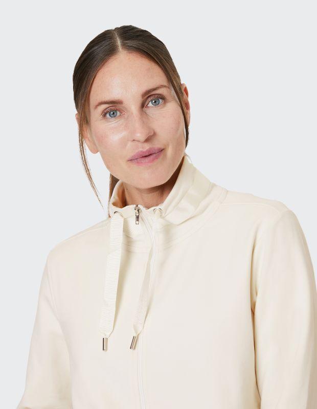 Joy Sportswear Freizeitjacke FABIENNE Sweatjacke mit dekorativem Stehkragen Blitzangebot