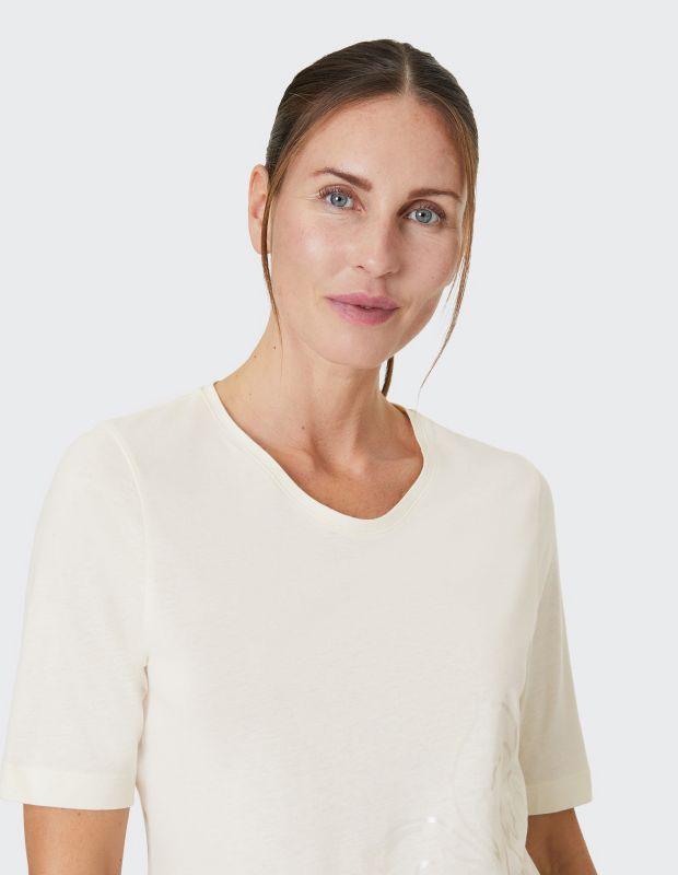 Joy Sportswear T-Shirt CHLOE T-Shirt mit schillerndem Blumendruck Saisonale Angebote
