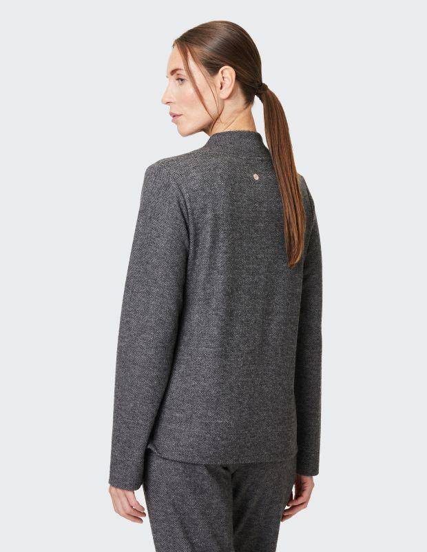 Joy Sportswear Sweatshirt GLORIA Sweatshirt aus softem Jacquardstrick Kostenloser Versand international