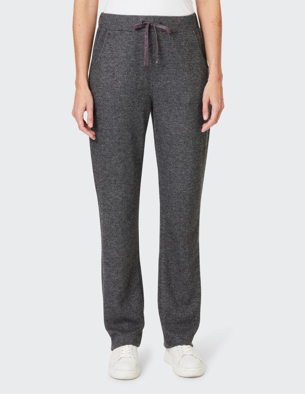 Joy Sportswear Freizeithose AMAYA Softe Jogginghose aus Jacquardstrick