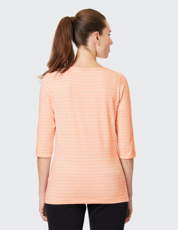 Joy Sportswear 3/4-Arm Shirt LOTTE 3/4-Arm Shirt mit modernem Ringel-Design Black Friday Preise