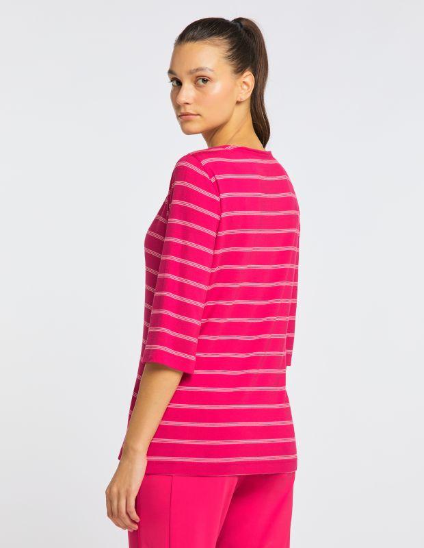 Joy Sportswear 3/4-Arm-Shirt AMIRA 3/4-Arm-Shirt im lässigen Streifenlook Muttertagsangebot