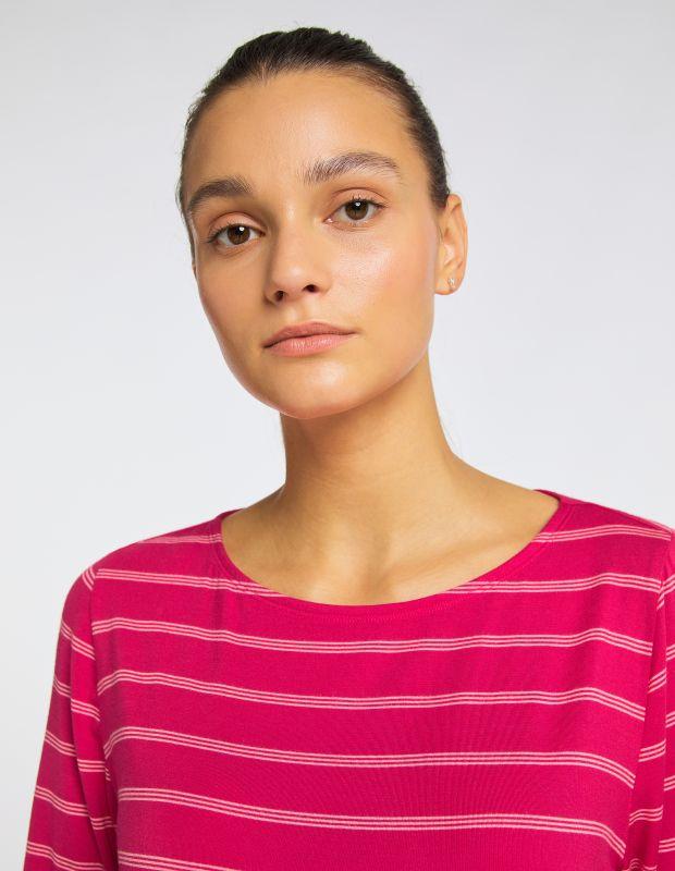 Joy Sportswear 3/4-Arm-Shirt AMIRA 3/4-Arm-Shirt im lässigen Streifenlook Muttertagsangebot