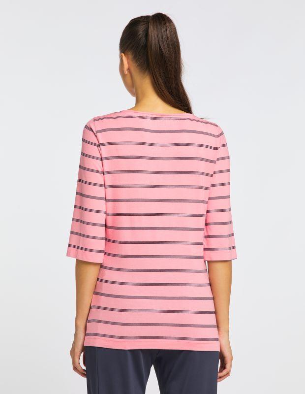 Joy Sportswear 3/4-Arm-Shirt AMIRA 3/4-Arm-Shirt im lässigen Streifenlook Vatertagsangebot
