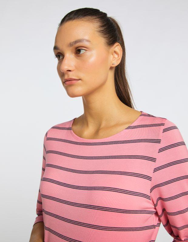 Joy Sportswear 3/4-Arm-Shirt AMIRA 3/4-Arm-Shirt im lässigen Streifenlook Vatertagsangebot