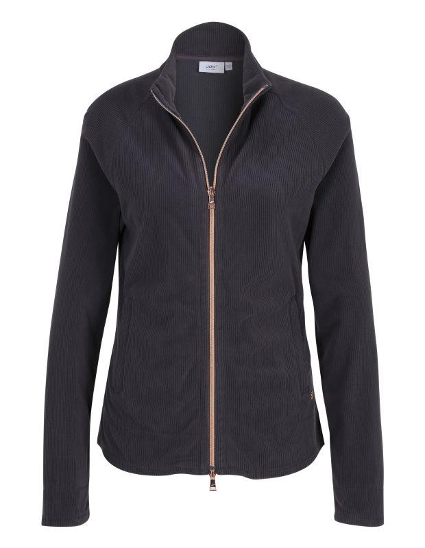 Joy Sportswear Fleecejacke JOSY Feminine Fleecejacke aus Rippfleece Kostenlose Rückgabe