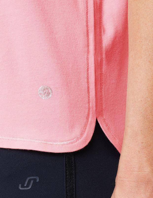 Joy Sportswear T-Shirt LUZIE Lockeres Shirt mit floralem Front-Print Super Rabatt
