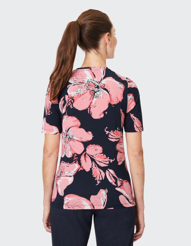 Joy Sportswear T-Shirt PENELOPE T-Shirt mit floralem Allover-Print 50% Rabatt mit kostenlosem Versand