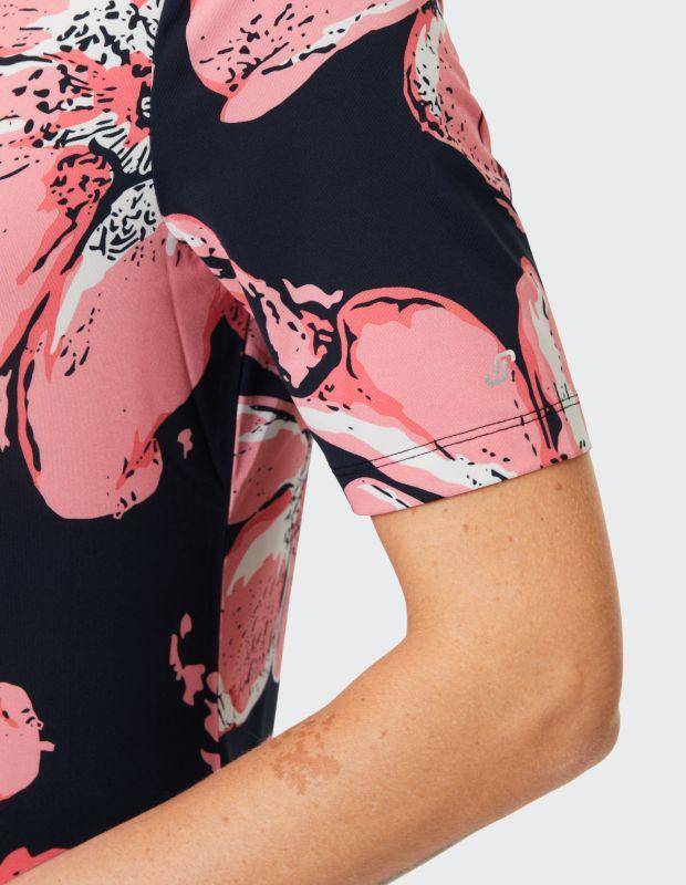 Joy Sportswear T-Shirt PENELOPE T-Shirt mit floralem Allover-Print 50% Rabatt mit kostenlosem Versand