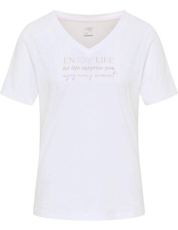 Joy Sportswear T-Shirt JIL Stilvolles T-Shirt mit abgerundetem Saum Schlussverkauf