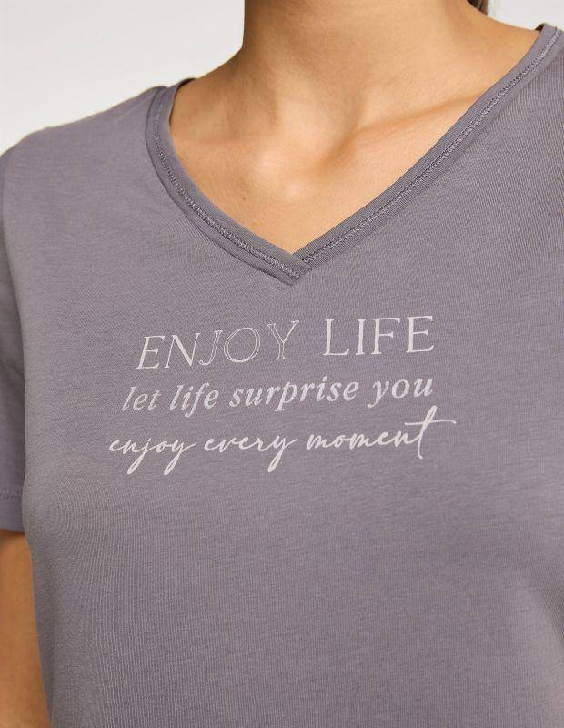 Joy Sportswear T-Shirt JIL Stilvolles T-Shirt mit abgerundetem Saum Günstiger Verkauf