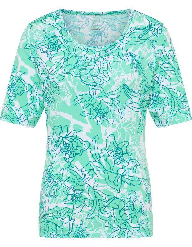 Joy Sportswear T-Shirt JOLA Sportliches T-Shirt mit floralem Druckmuster Blitzverkäufe