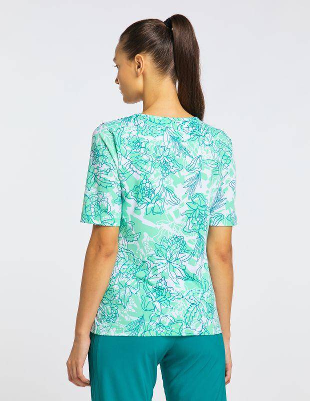 Joy Sportswear T-Shirt JOLA Sportliches T-Shirt mit floralem Druckmuster Blitzverkäufe