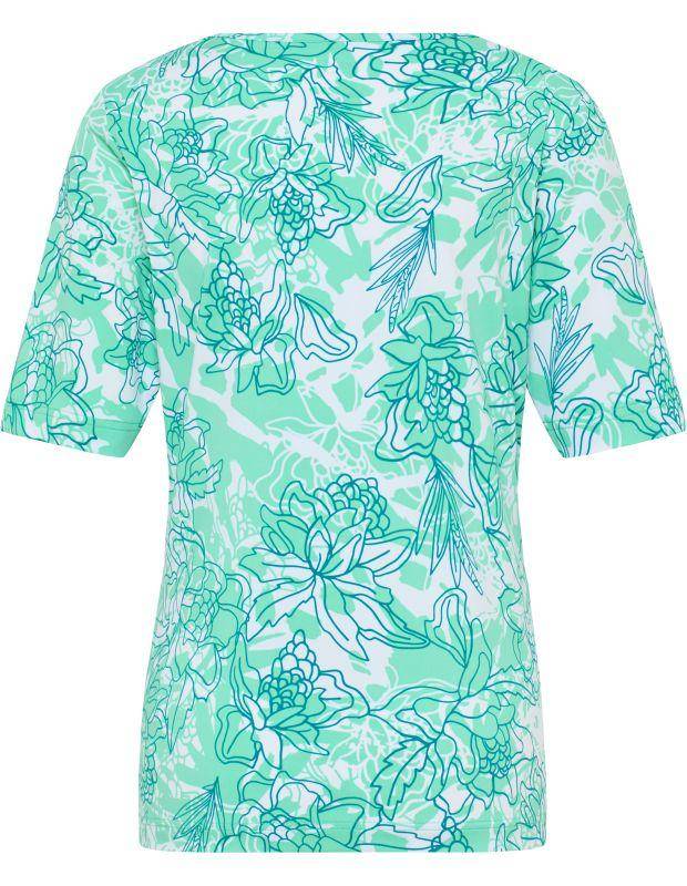 Joy Sportswear T-Shirt JOLA Sportliches T-Shirt mit floralem Druckmuster Blitzverkäufe