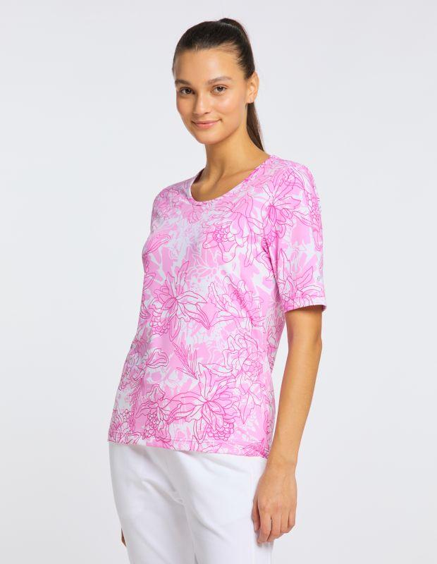 Joy Sportswear T-Shirt JOLA Sportliches T-Shirt mit floralem Druckmuster