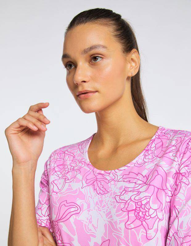 Joy Sportswear T-Shirt JOLA Sportliches T-Shirt mit floralem Druckmuster Kostenloser Versand