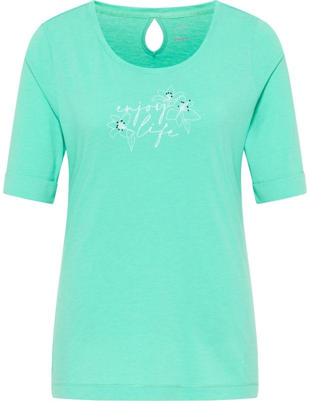 Joy Sportswear T-Shirt ANYA T-Shirt mit grafischem Blumendruck Rabatt