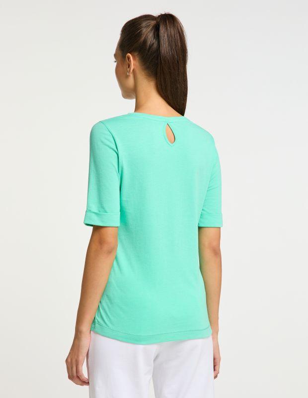 Joy Sportswear T-Shirt ANYA T-Shirt mit grafischem Blumendruck Rabatt