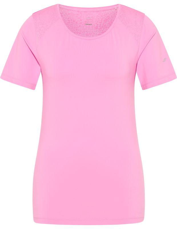 Joy Sportswear T-Shirt HANNA Sportives T-Shirt mit Jacquardeinsatz Saisonschlussverkauf