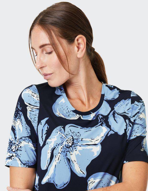 Joy Sportswear T-Shirt PENELOPE T-Shirt mit floralem Allover-Print Cyber Monday