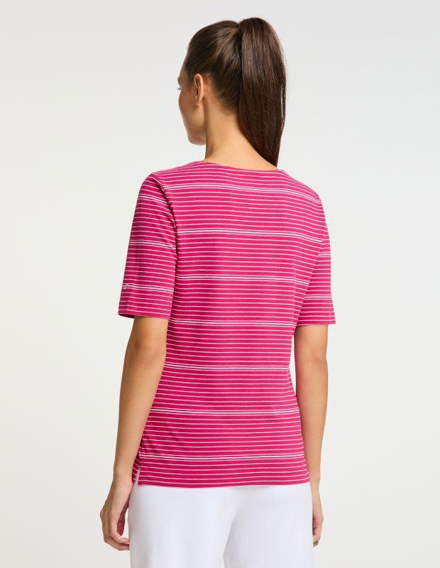Joy Sportswear T-Shirt SADIE T-Shirt mit feinen Streifen Heißer Verkauf