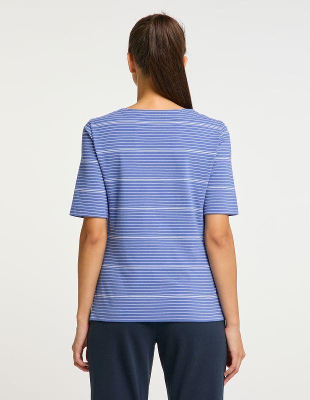 Joy Sportswear T-Shirt SADIE T-Shirt mit feinen Streifen Top Angebot