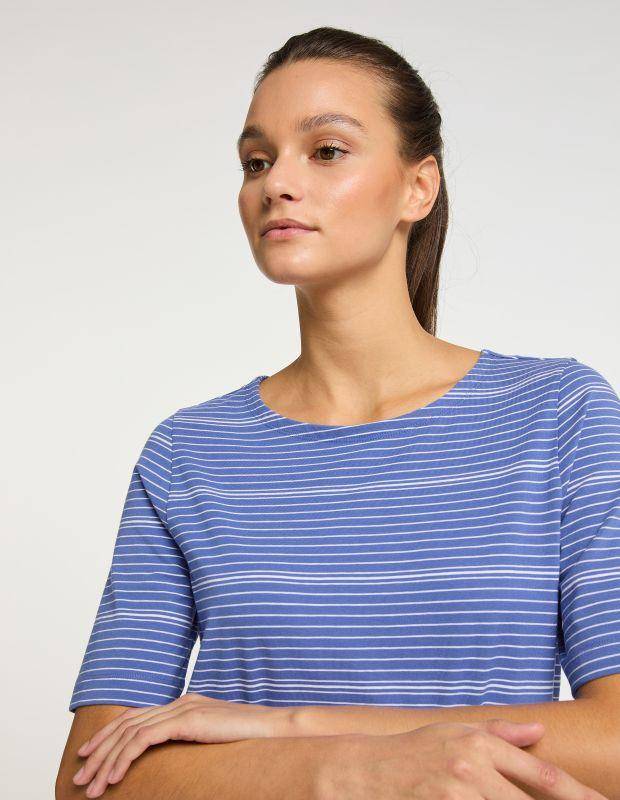 Joy Sportswear T-Shirt SADIE T-Shirt mit feinen Streifen Top Angebot
