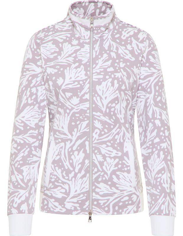 Joy Sportswear Jacke NEDA Gemütliche Sweatjacke mit Allover-Print Tiefpreis
