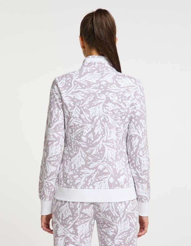 Joy Sportswear Jacke NEDA Gemütliche Sweatjacke mit Allover-Print Tiefpreis