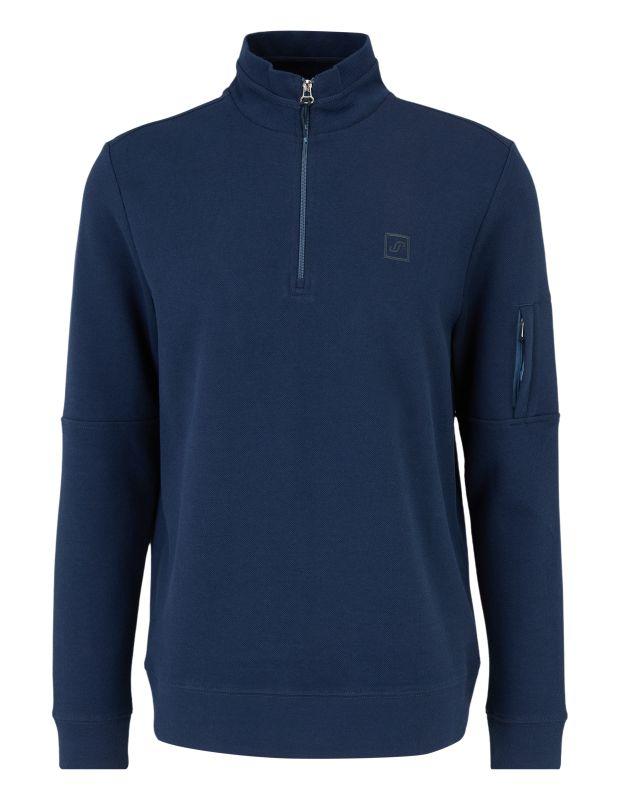 Joy Sportswear Troyer WENKO Sportiver Troyer im Denim Look Black Friday Preise