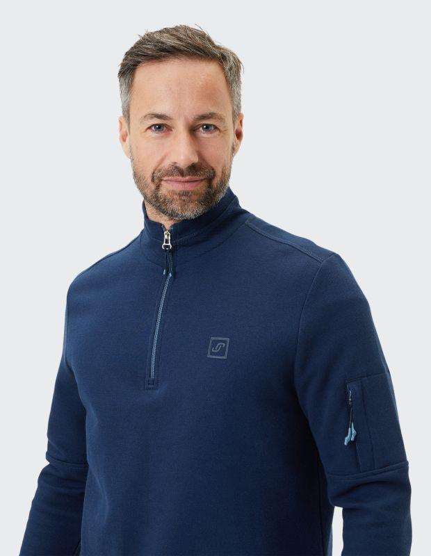 Joy Sportswear Troyer WENKO Sportiver Troyer im Denim Look Black Friday Preise