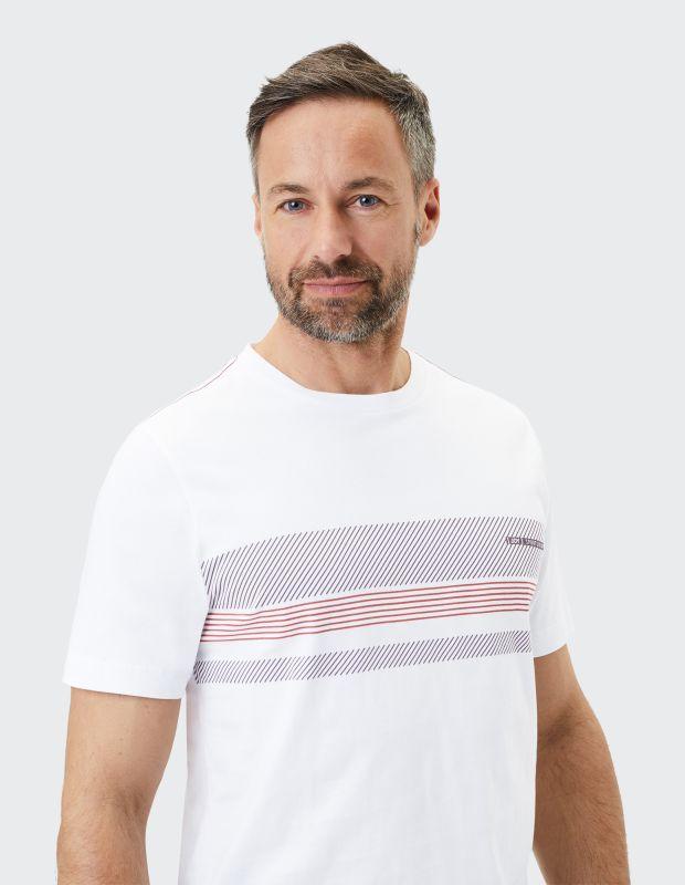 Joy Sportswear T-Shirt ARI T-Shirt mit modischem Streifendruck 50% Rabatt für begrenzte Zeit