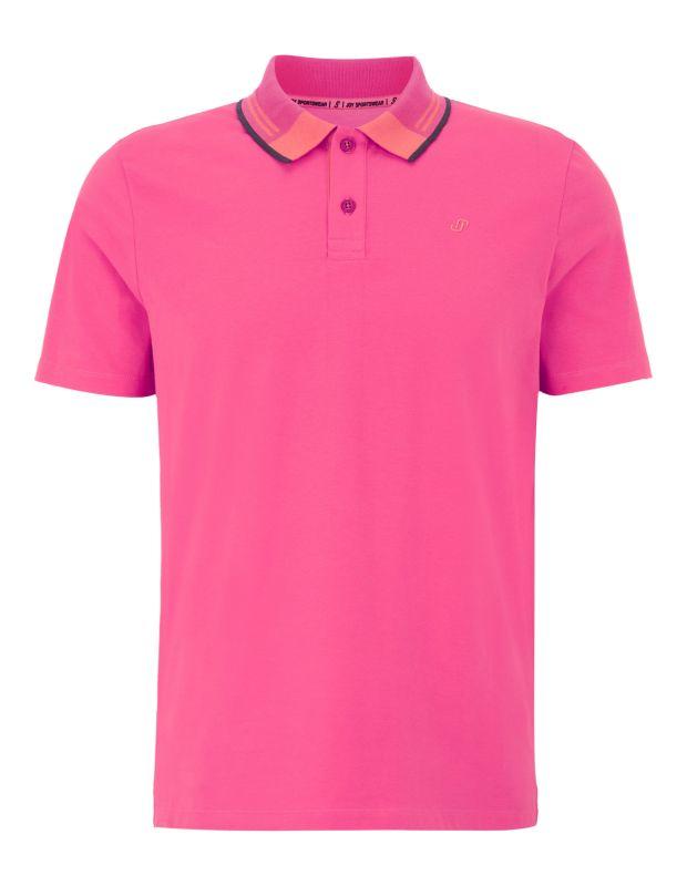 Joy Sportswear POLOSHIRT JERSEY G-Style Poloshirt mit 3-farbigen Kragen Lagerräumung