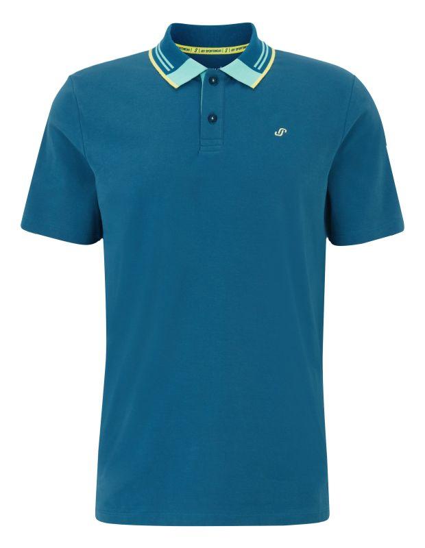 Joy Sportswear POLOSHIRT JERSEY G-Style Poloshirt mit 3-farbigen Kragen Online Outlet