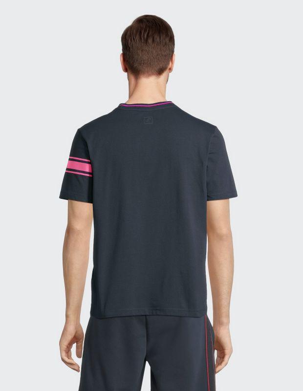 Joy Sportswear T-SHIRT JERSEY G-Style T-Shirt mit Streifen- und Label Print Saisonale Angebote