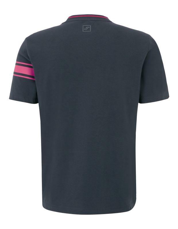Joy Sportswear T-SHIRT JERSEY G-Style T-Shirt mit Streifen- und Label Print Saisonale Angebote