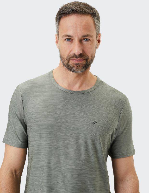 Joy Sportswear T-Shirt VITUS Frischer Look durch meliertes Material Clearance-Verkauf