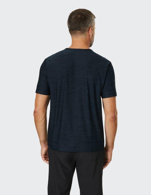 Joy Sportswear T-Shirt VITUS Frischer Look durch meliertes Material zollfrei