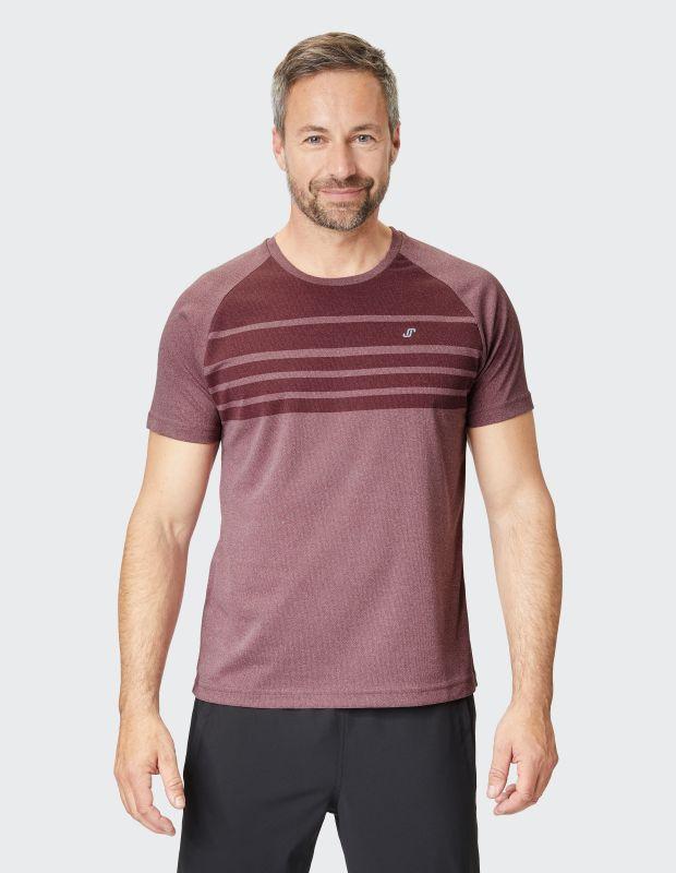 Joy Sportswear T-Shirt TINO Sportives Shirt mit Streifenprint